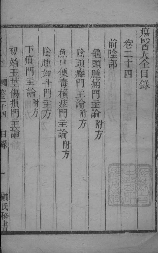疡医大全  卷24